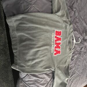 Comfort Colors Gray BAMA Cheerleading Sweatshirt